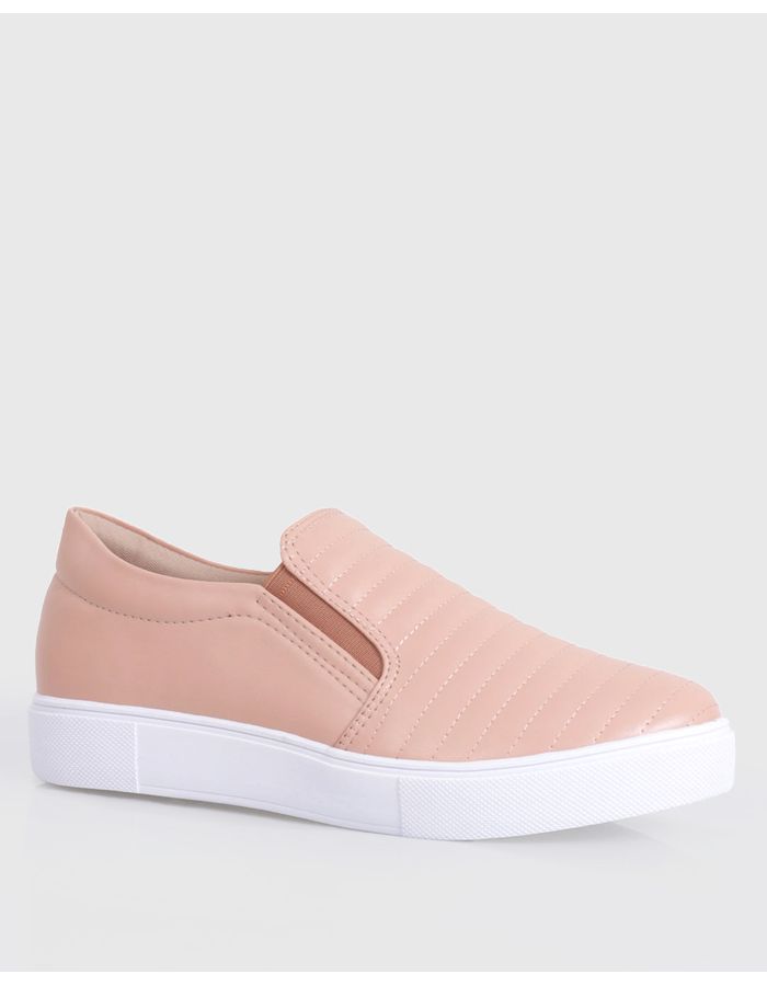 Tenis-Slip-On-Feminino-Matelasse-Bege