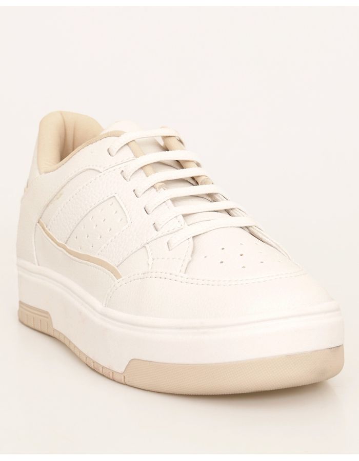 Tenis-Feminino-Casual-Com-Recortes-Branco