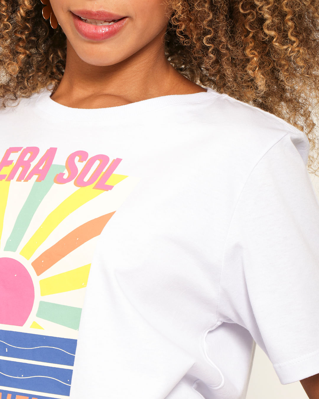 Blusa-Feminina-Cropped-Manga-Curta-Estampa-Era-Sol-Que-Me-Faltava-Branca