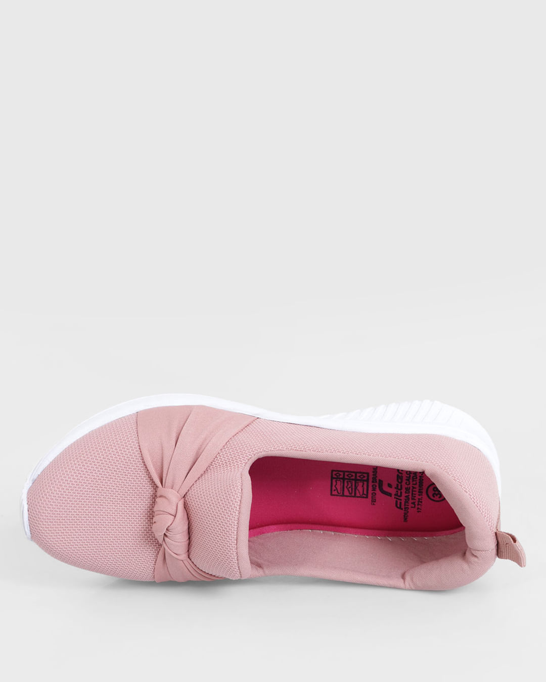 Tenis-Feminino-Esporte-Slip-On-Nozinho-Confort-Fitter-Rosa