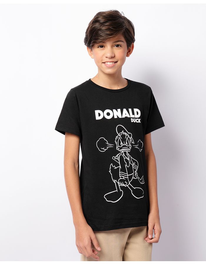 Camiseta-Ch38450-Mc-M-1016--Donald---Preto