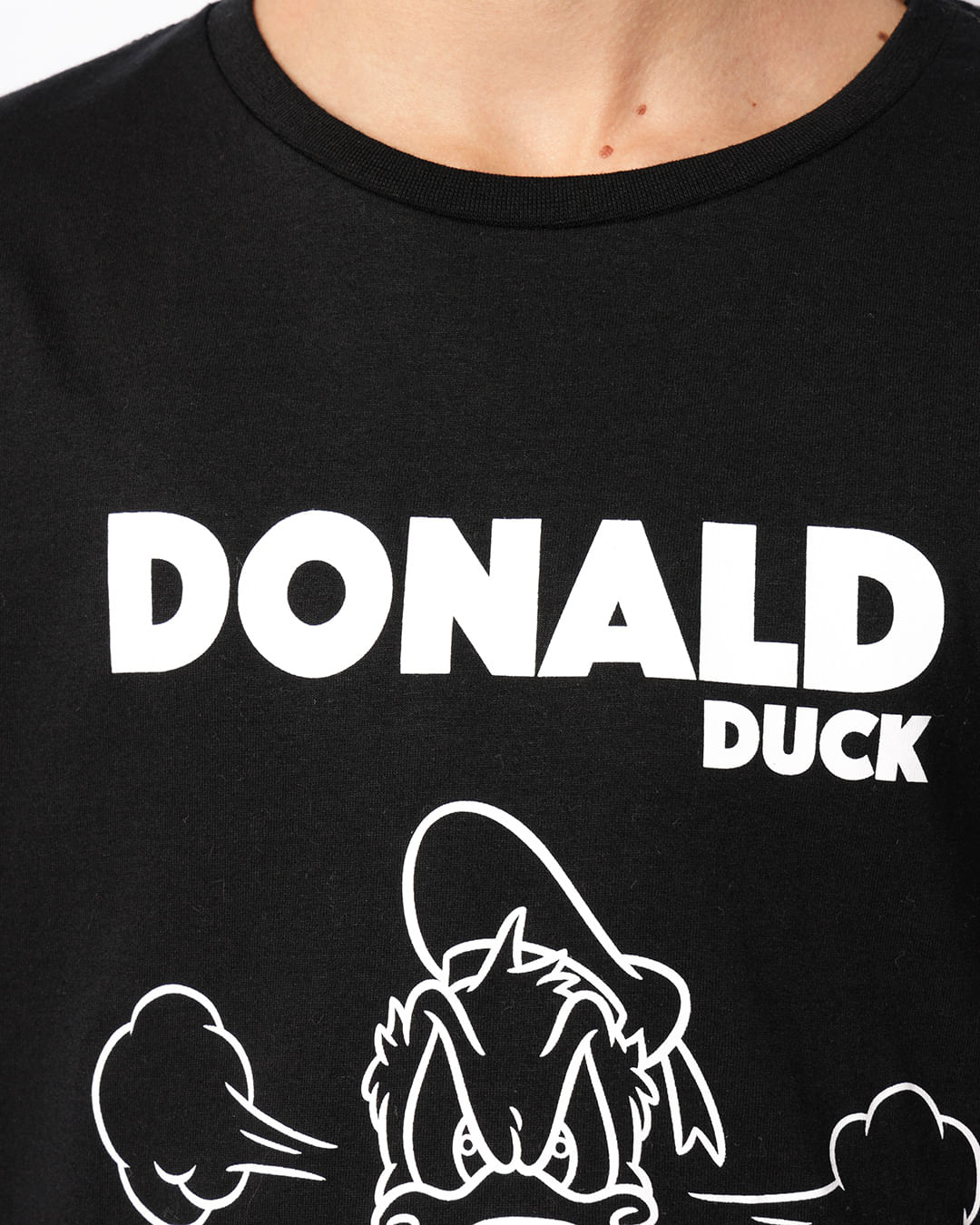 Camiseta-Ch38450-Mc-M-1016--Donald---Preto