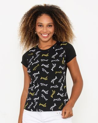 Camiseta-Full-Print-Smile-Preta-M8---Preto