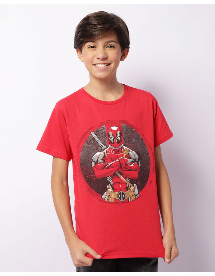 Camiseta-Ch38452-Mc-M-1016--Deadpool---Vermelho-Medio