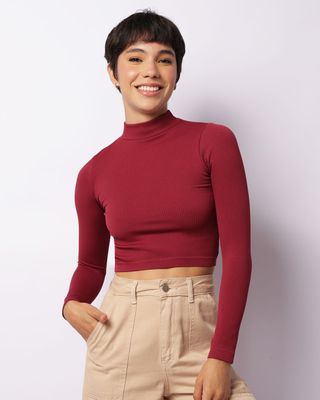 Top-Cropped-Ml-Torju-350-Rib-Ga---Vinho