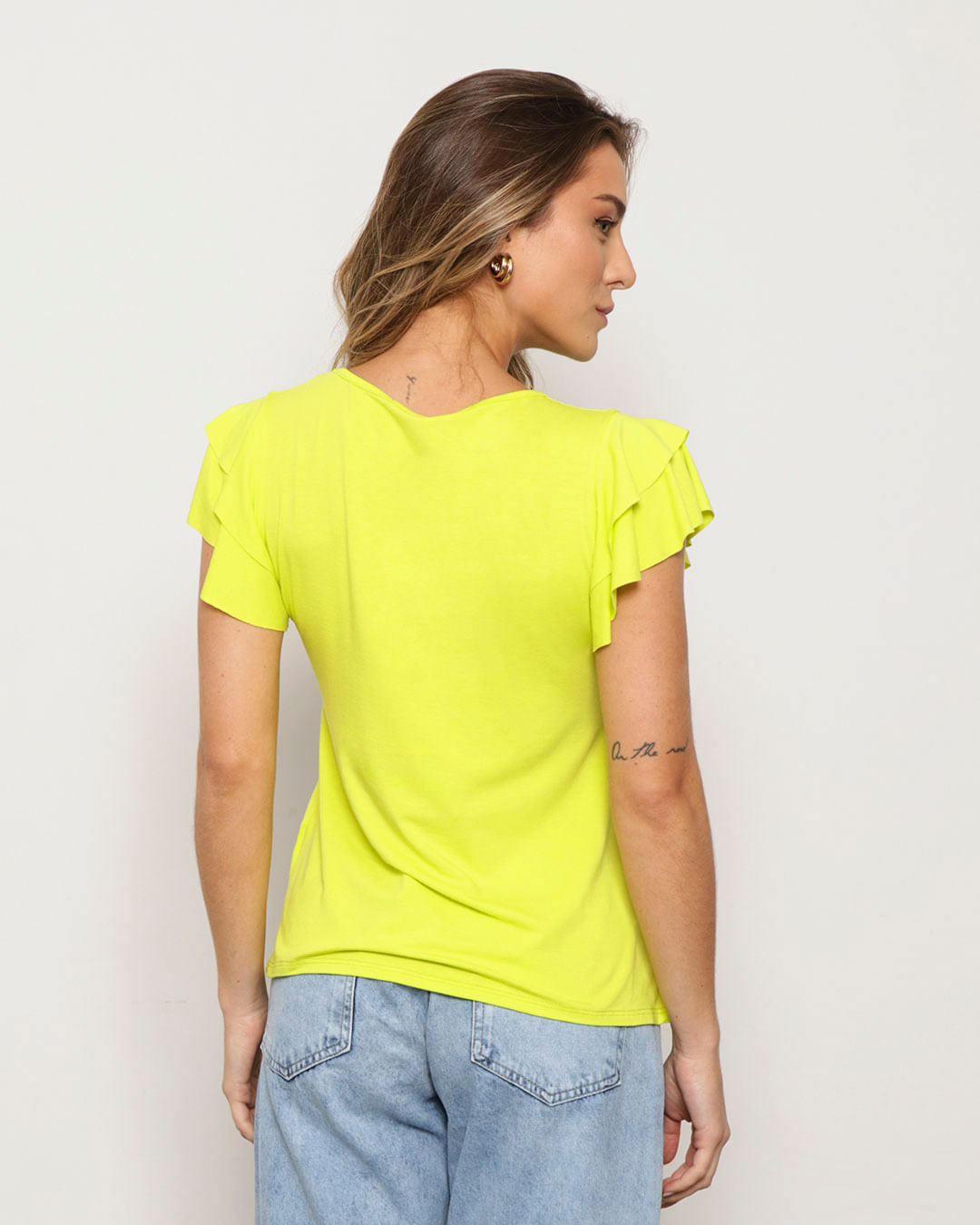 Blusa-Vs200-Manga-Babados---Verde-Neon