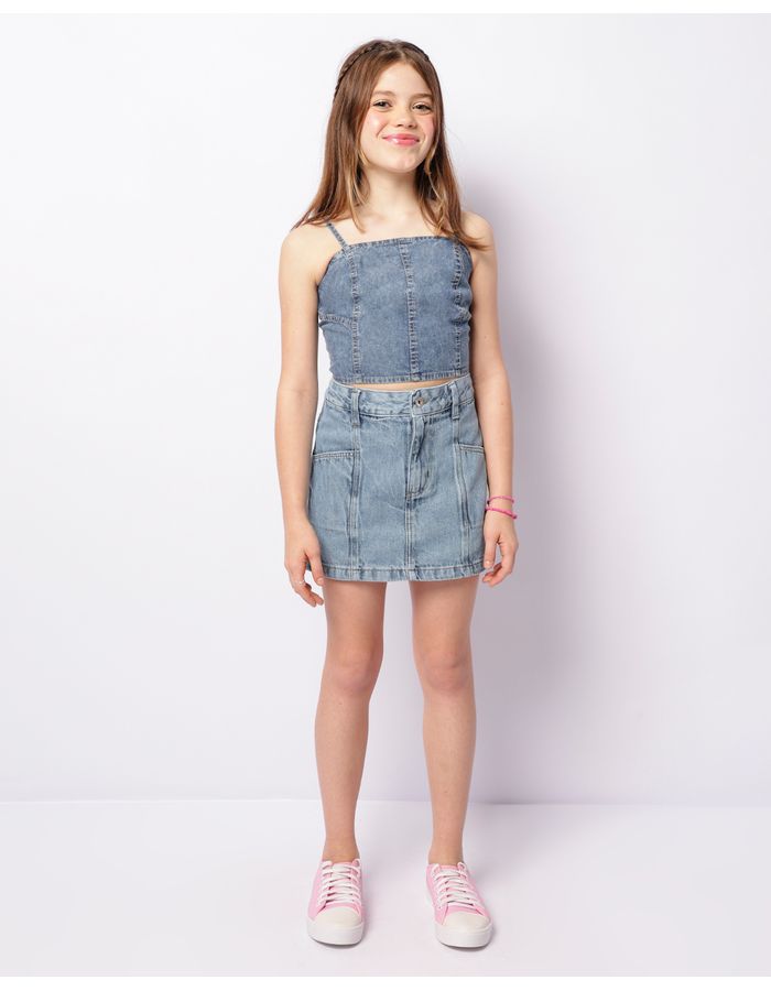 Short-Saia-Ju637-Bols-Frent-Recort-Lm-F---Blue-Jeans-Medio