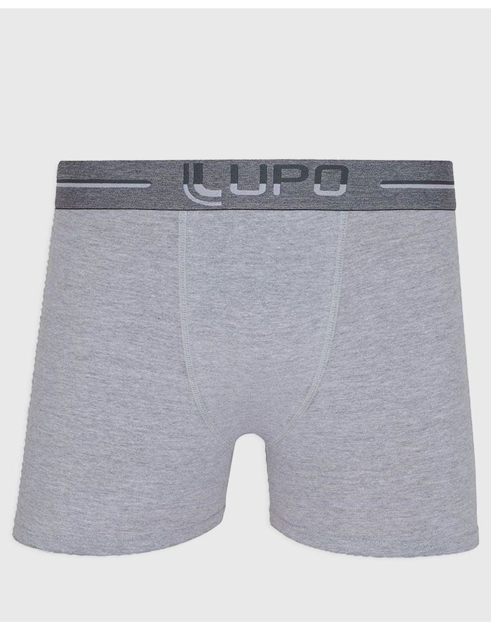 Cueca-Boxer-Algodao-Lupo-Cinza