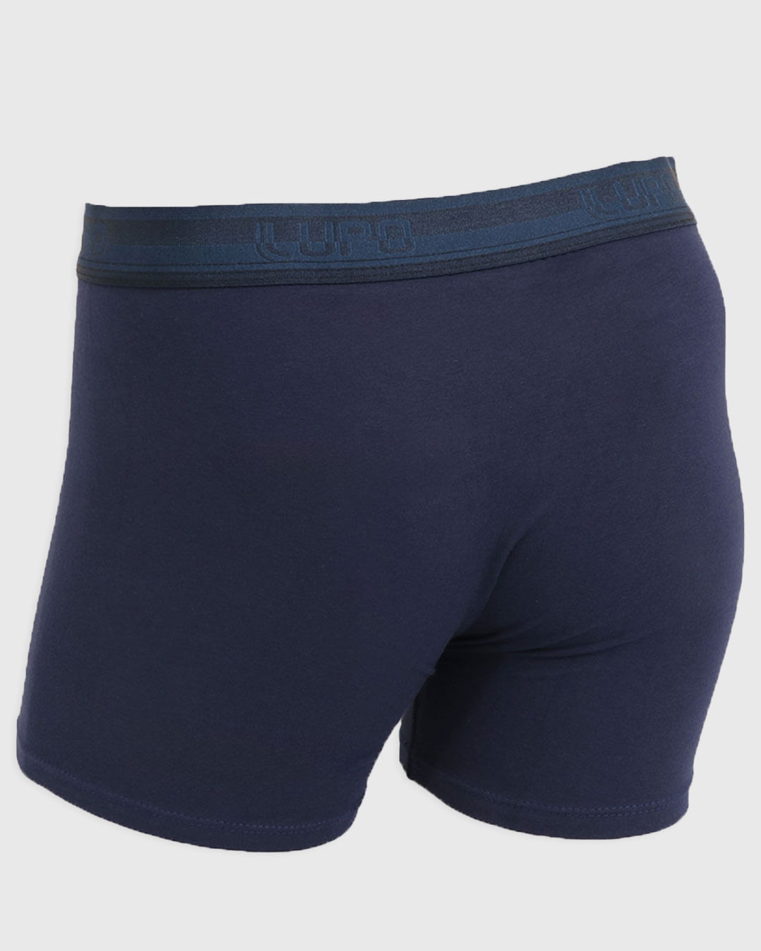 Cueca-Masculina-Boxer-Algodao-Lupo-Azul-Marinho