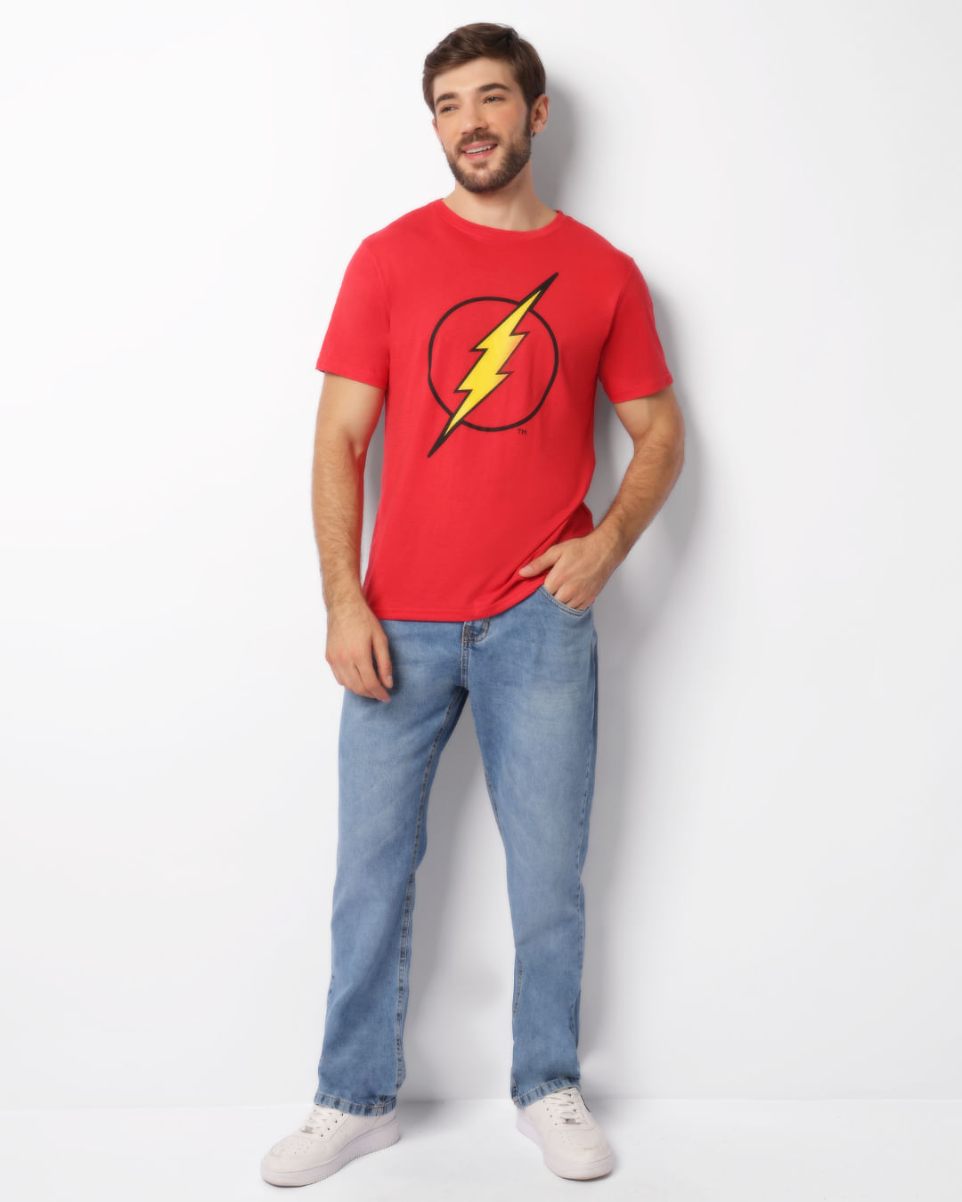 Camiseta-The-Flash-Pgg---Vermelho-Medio