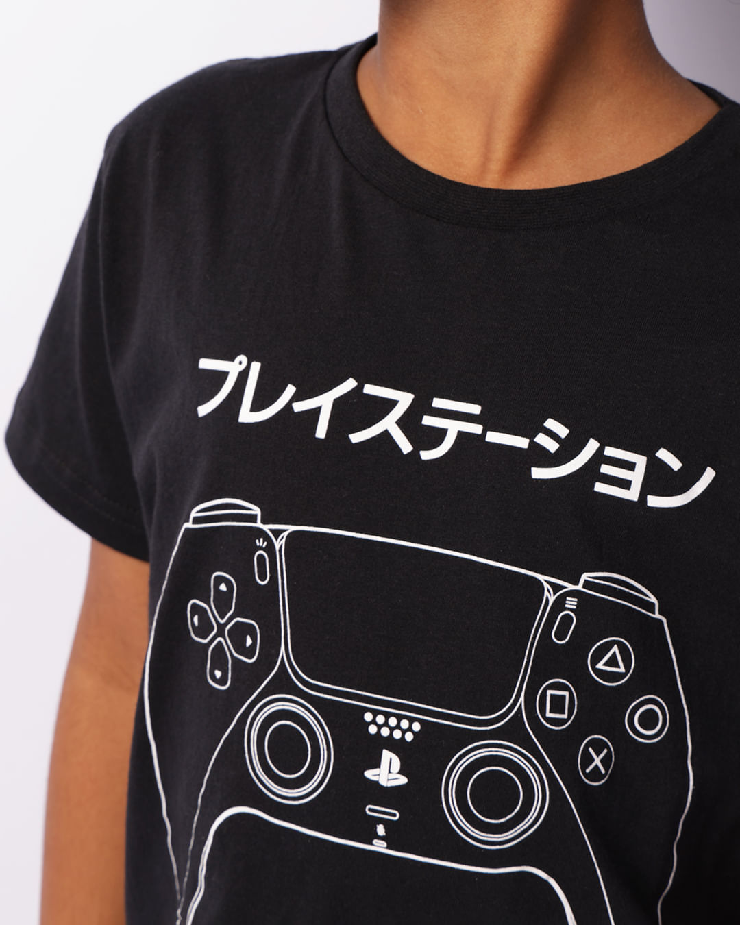 Camiseta-Ch34141-Mc-M-410-Playstation---Preto