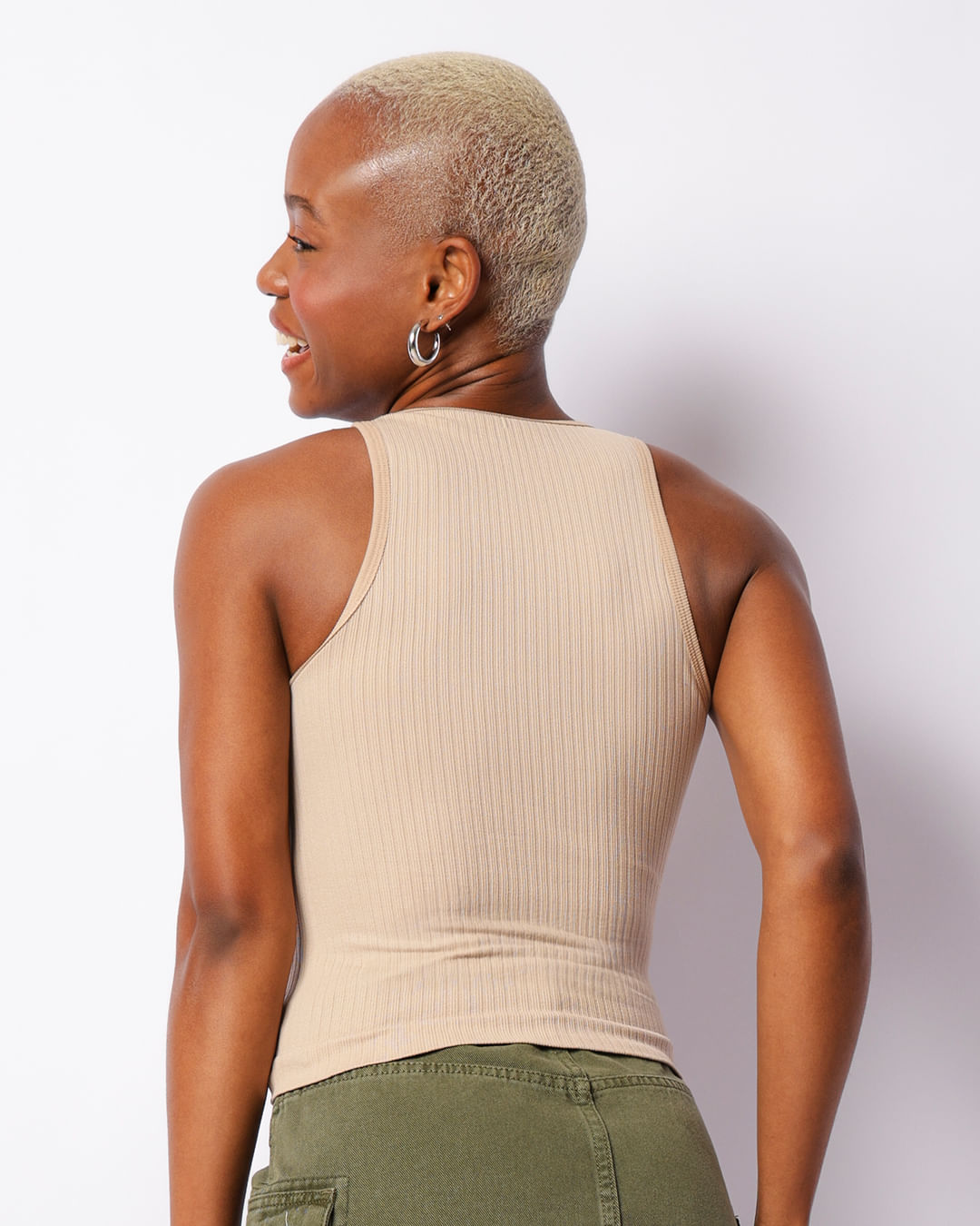 Regata-Camericanaseamless-Khaki-3531---Bege-Outros