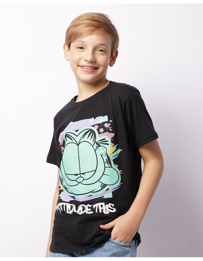 Camiseta-Ch34977-Mc-M-1016-Garfield---Preto