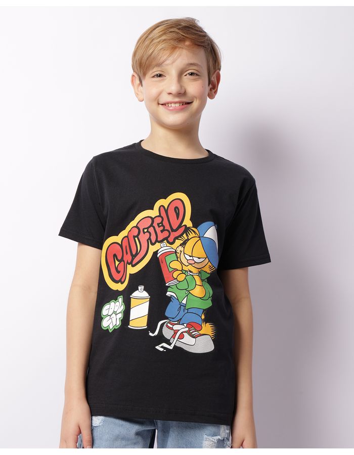 Camiseta-Ch34978-Mc-M-1016--Garfield---Preto