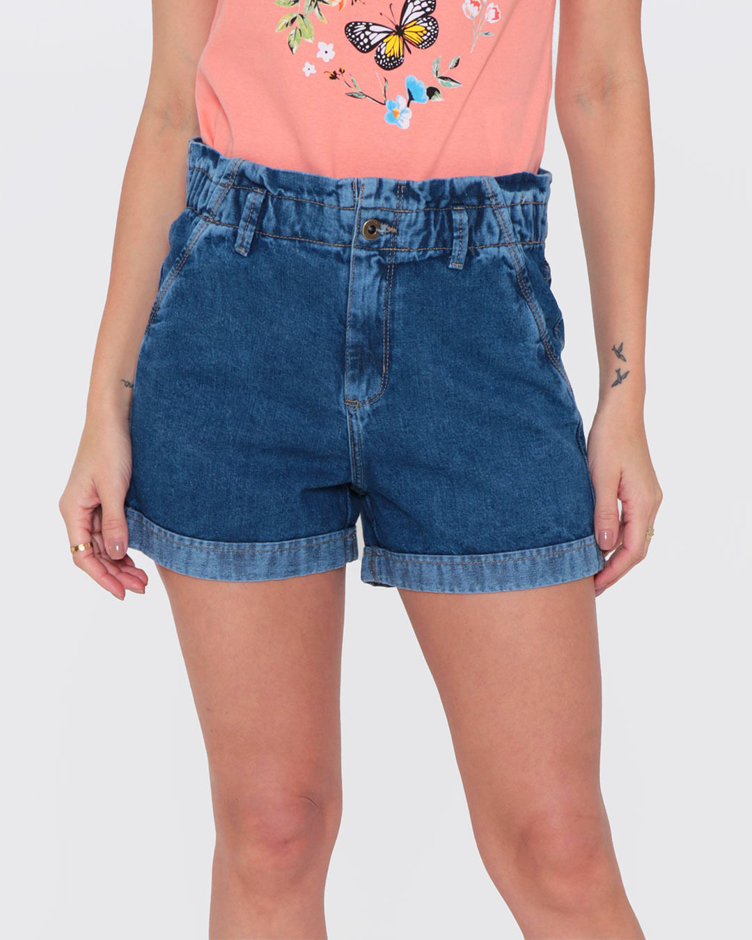 Short-22602613b-Jns-Clochard-Fem-Ad---Blue-Jeans-Medio