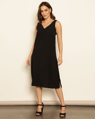 Vestido-Longo-Gola-V-310848rl---Preto