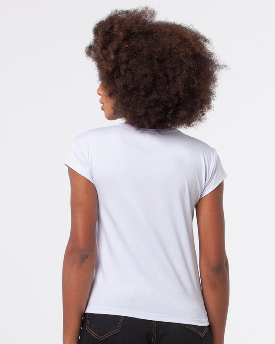 Camiseta-Feminina-Manga-Curta-Be-Yourself-Branco
