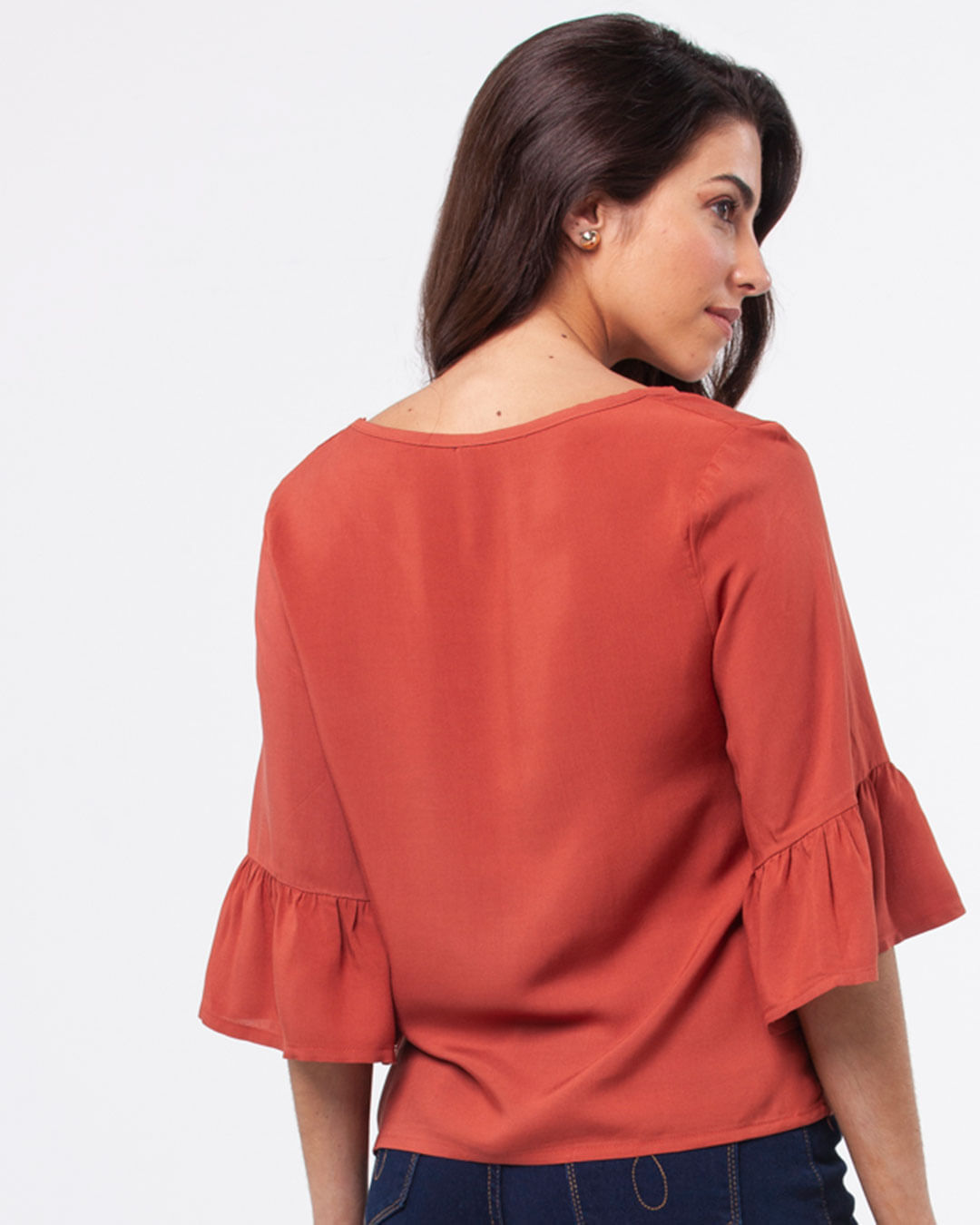 Blusa-Feminina-Manga-7-8-Babado-Caramelo
