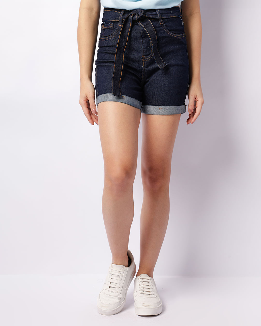 Shorts-Jeans-Com-Cinto-Escuro-65937---Blue-Jeans-Escuro