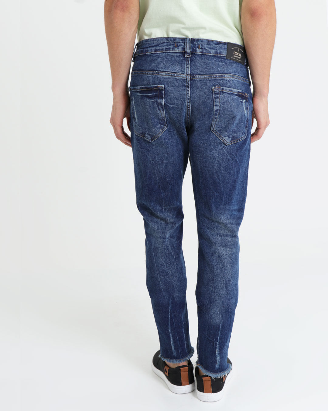Calca-Jeans-Masculina-Elastano-Com-Puidos-Azul