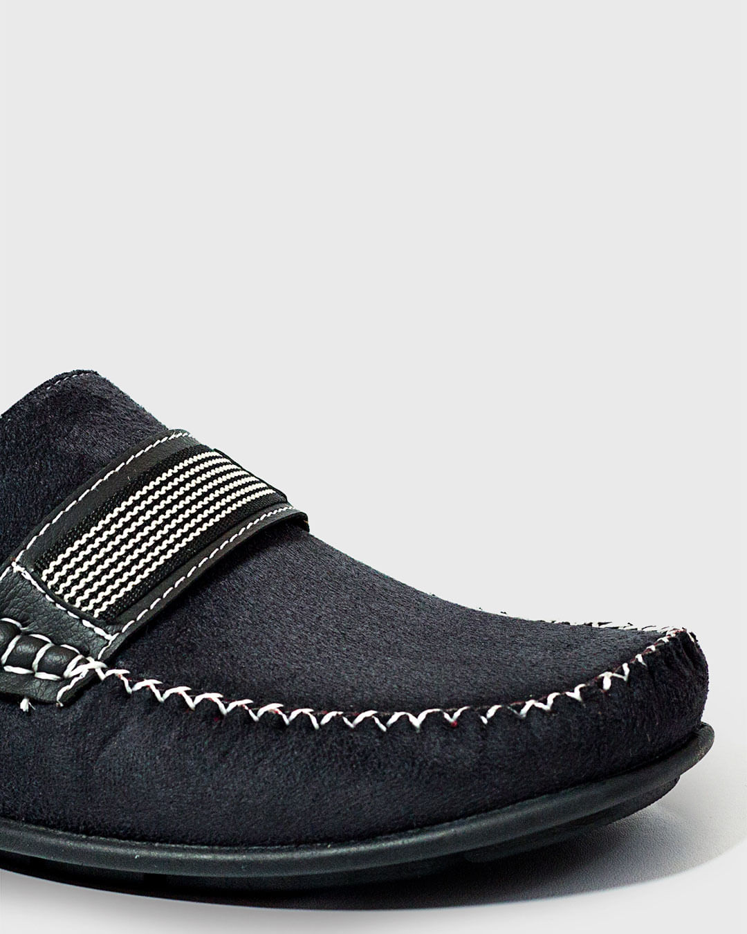 Sapato-Mocassim-Masculino-Listras-Preto-Escuro