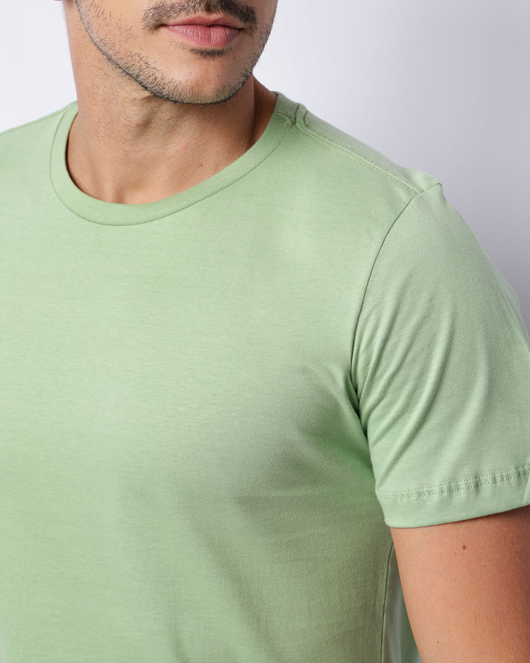 Camiseta-Basic-Gc-Ref-810-Green-Claro---Verde-Claro