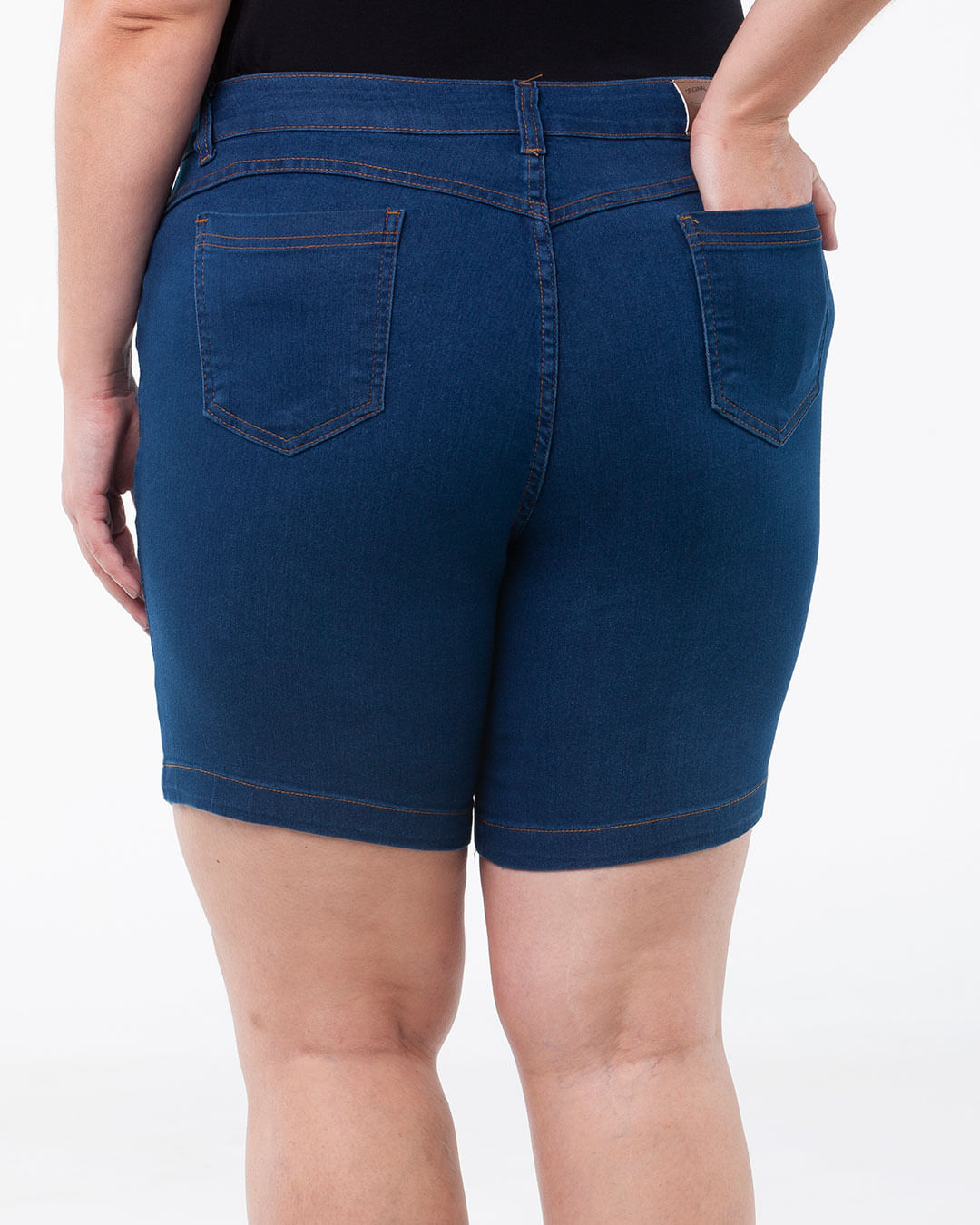 Bermuda-Jeans-Feminina-Plus-Size-Cintura-Alta-Azul-Escuro