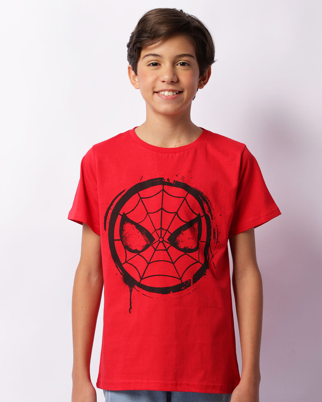 Camiseta-Ch34981-Mc-M-1016--Homem-Aran---Vermelho-Claro