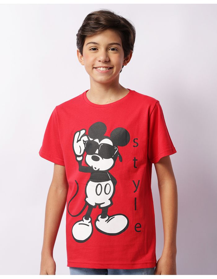 Camiseta-Ch34874-Mc-M-1016-Mickey---Vermelho-Claro