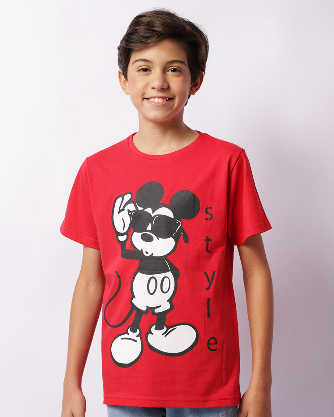 Camiseta-Ch34874-Mc-M-1016-Mickey---Vermelho-Claro