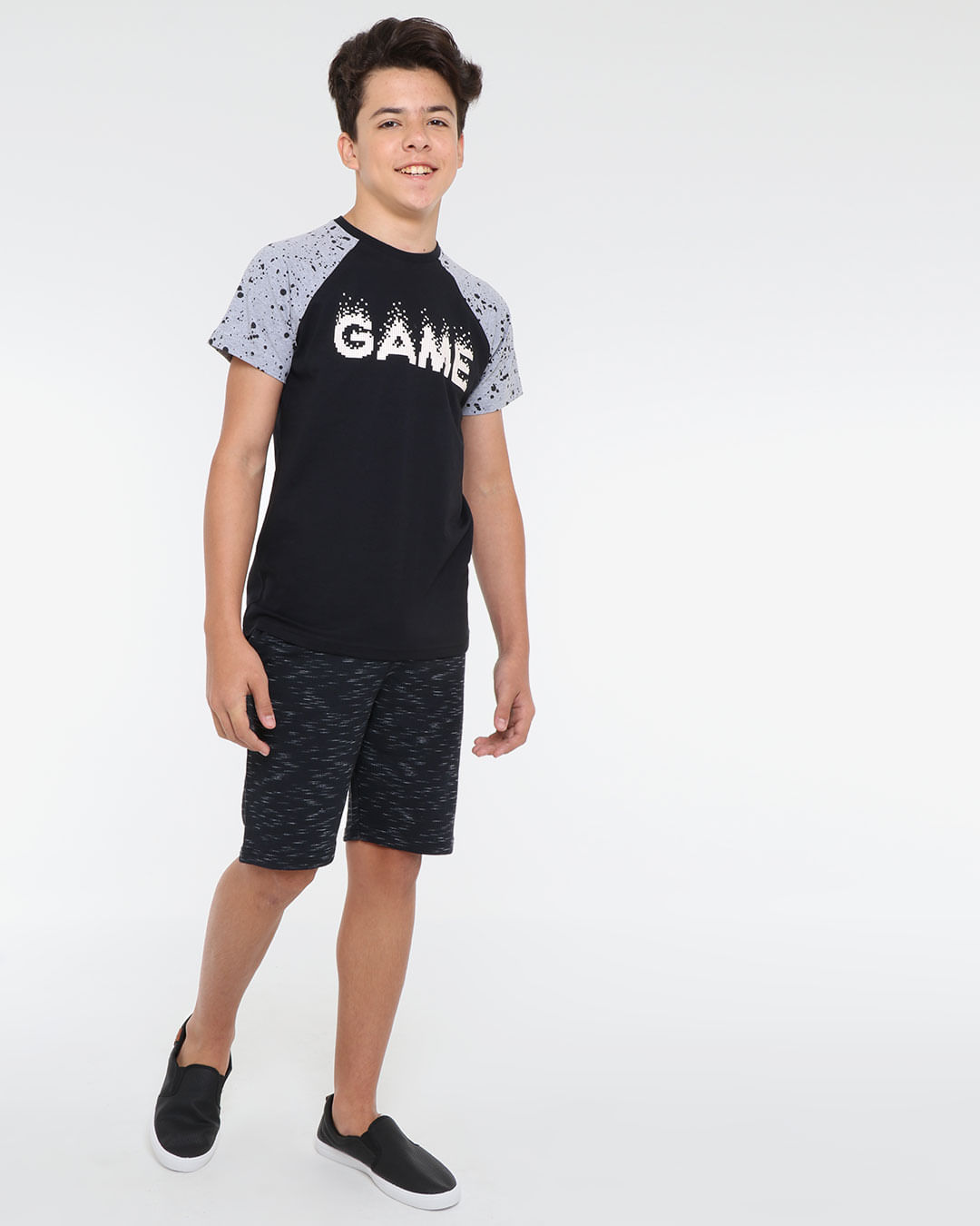 Camiseta-Juvenil-Space-Game-Preta