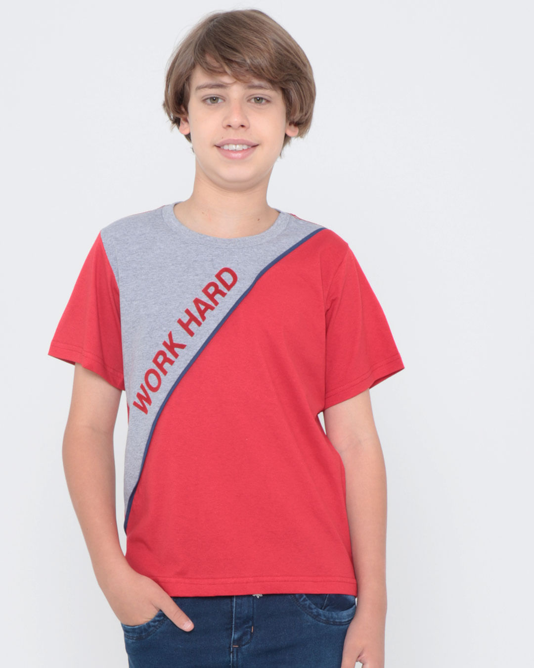 Camiseta-Juvenil-Recorte-Vermelha