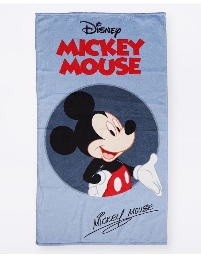 Toalha-Bh-Felpa-70x130-Mickey-Classico---Azul