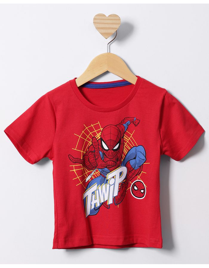 Camiseta-Mc-Ch36552-Spider-M13---Vermelho