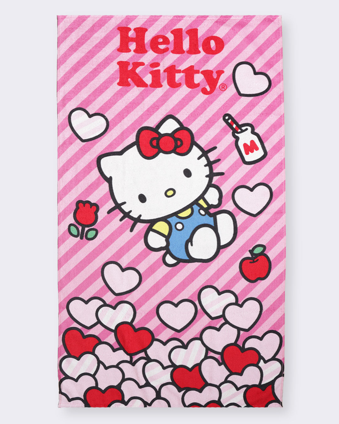 Toalha-Bh-Felpa-70x130-Hello-Kitty---Rosa