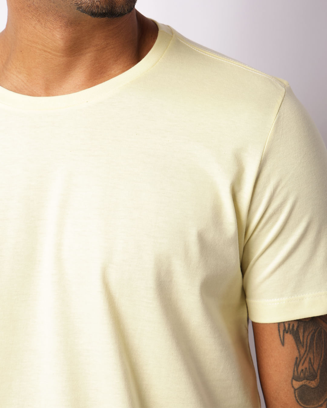 Camiseta-Basic-Gc-Ref-810-Amarelinho---Amarelo