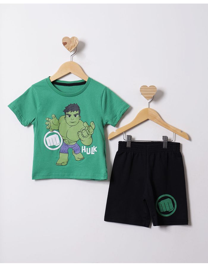 Conjunto-Ch39191-Hulk-Baby-M13---Verde-Escuro