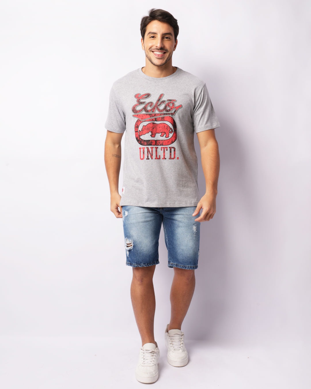 Camiseta-Ecko-Ek023-Cinza-M-Pgg---Cinza