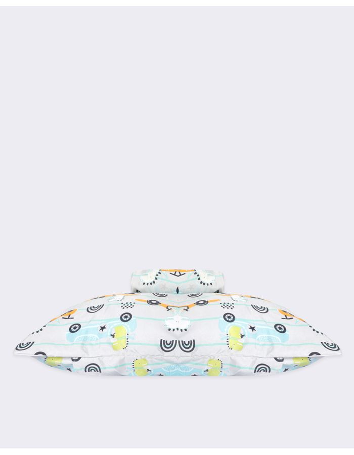 Jg-Cama-St-2-Pcs-Dino-Carro---Cinza