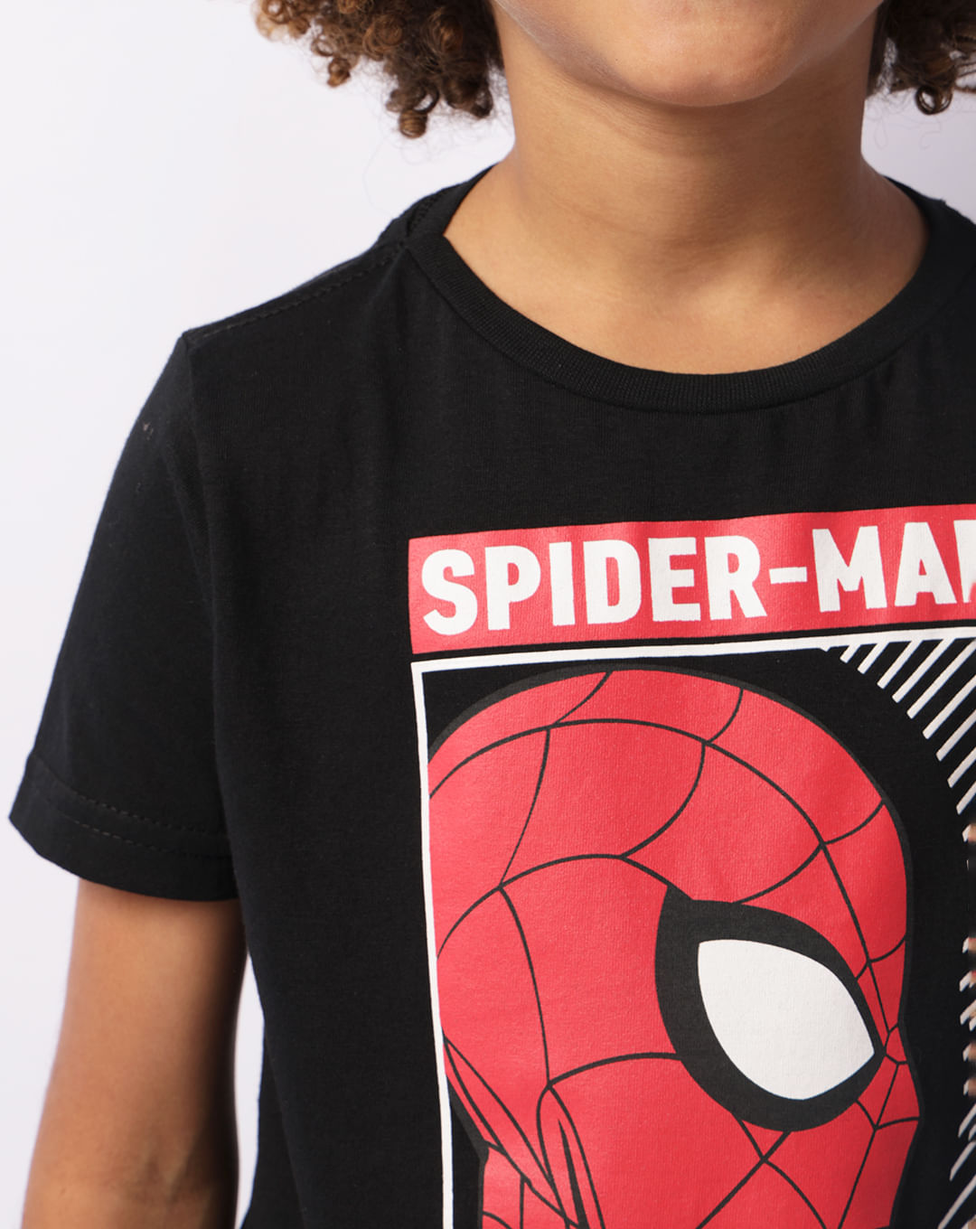 Camiseta-Ecr0732-Mc-M410-Homem-Aranha---Preto