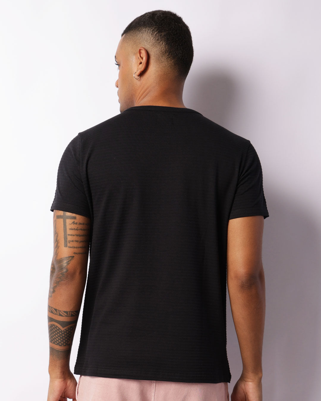 Camiseta-Malha-Melange-Ref-Ko-1282-Preto---Preto