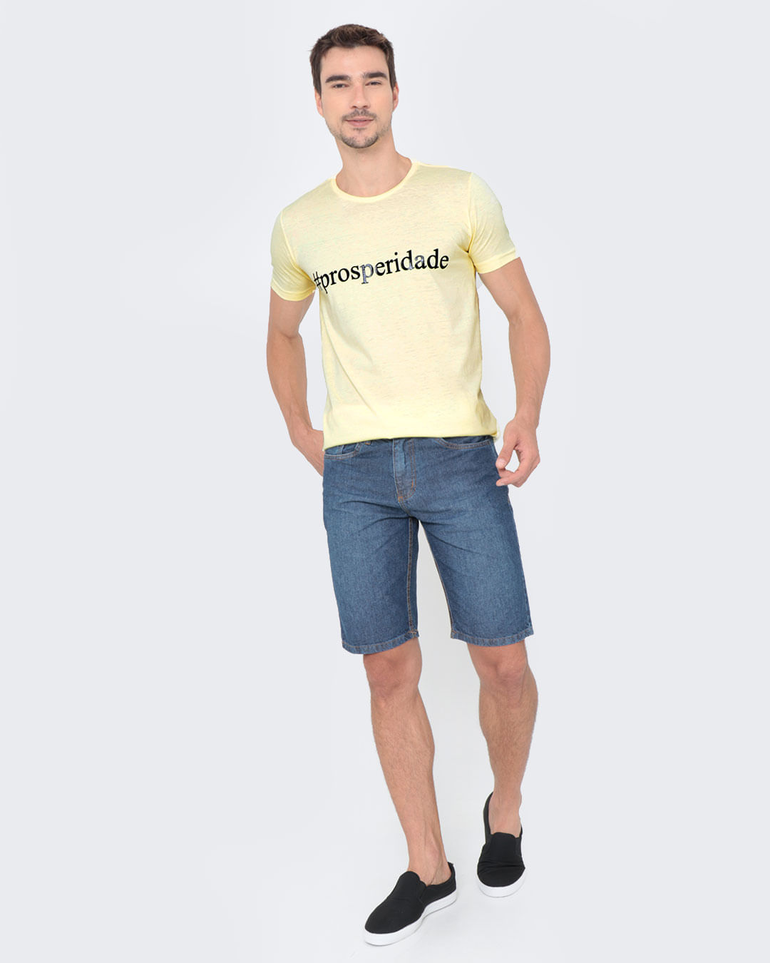Camiseta-Estampa-Prosperidade-Amarela