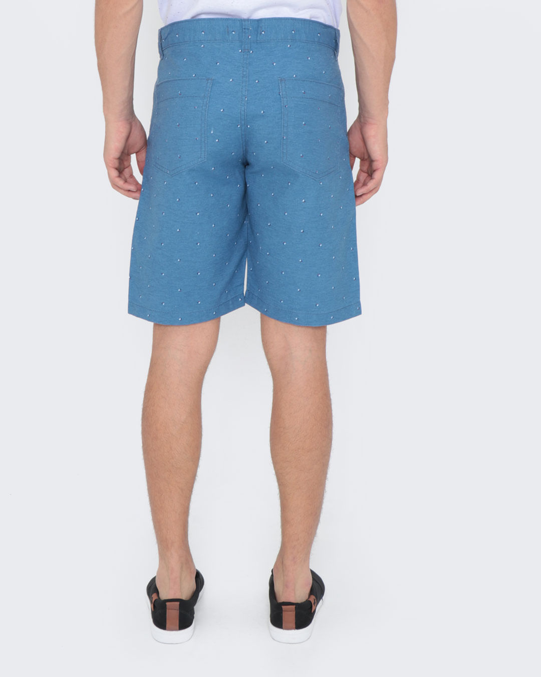 Bermuda-Jeans-Masculina-Estampada-Azul