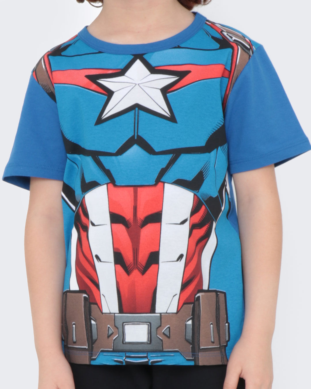 Camiseta-Infantil-Capitao-America-Marvel-Azul