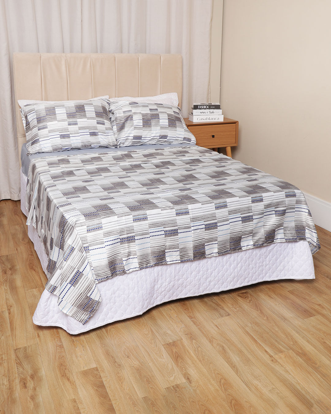 Jg-De-Cama-Cs--Tabe-Listra-----4-Pc---Estampado