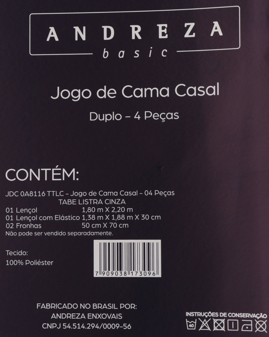 Jg-De-Cama-Cs--Tabe-Listra-----4-Pc---Estampado