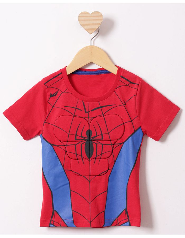 Camiseta-Ch22810--Mc-M13-En-Spider-Ma---Vermelho