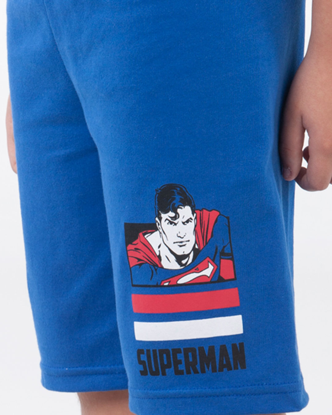 Bermuda-Infantil-Moletinho-Superman-Azul