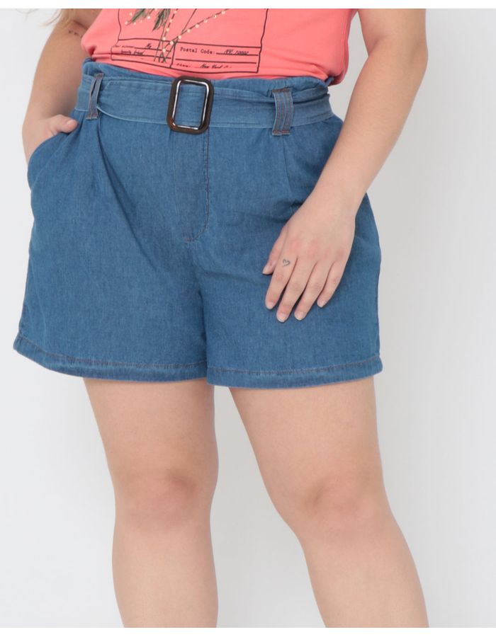 Short-Jeans-Plus-Size-Clochard-Azul