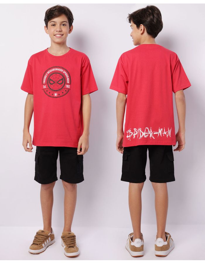 Camiseta-T40727-Mc-M-1016-Homem-Aranha---Vermelho-Claro